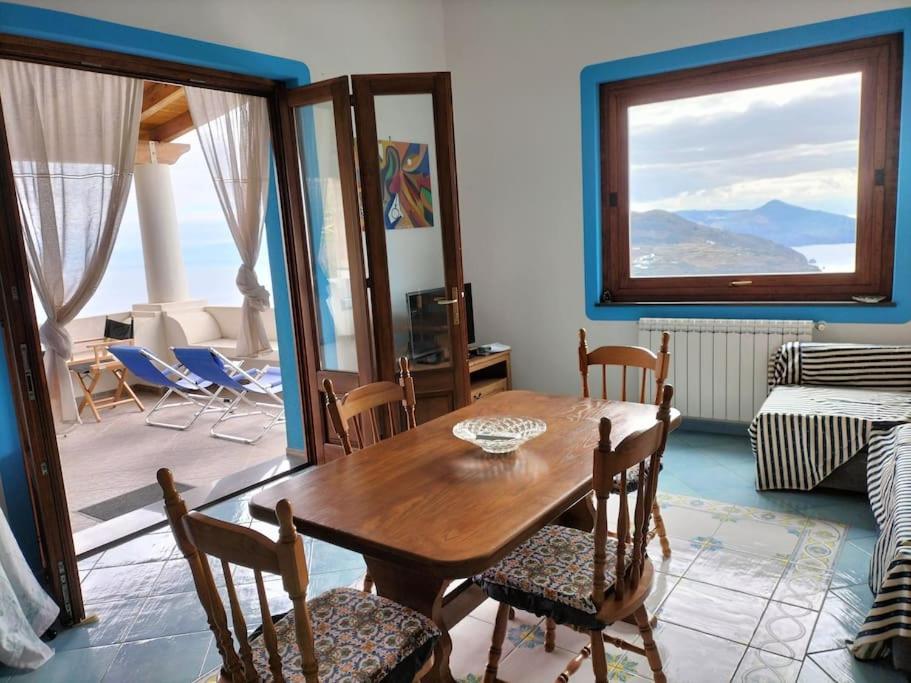Scirocco Eolie With Sea View! Villa Lipari  Exterior photo