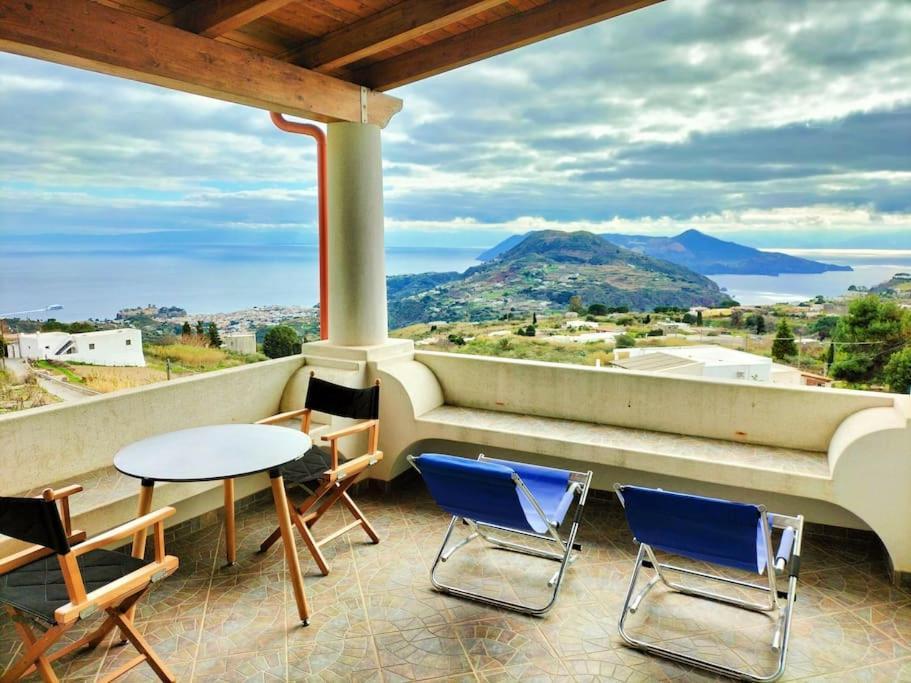 Scirocco Eolie With Sea View! Villa Lipari  Exterior photo